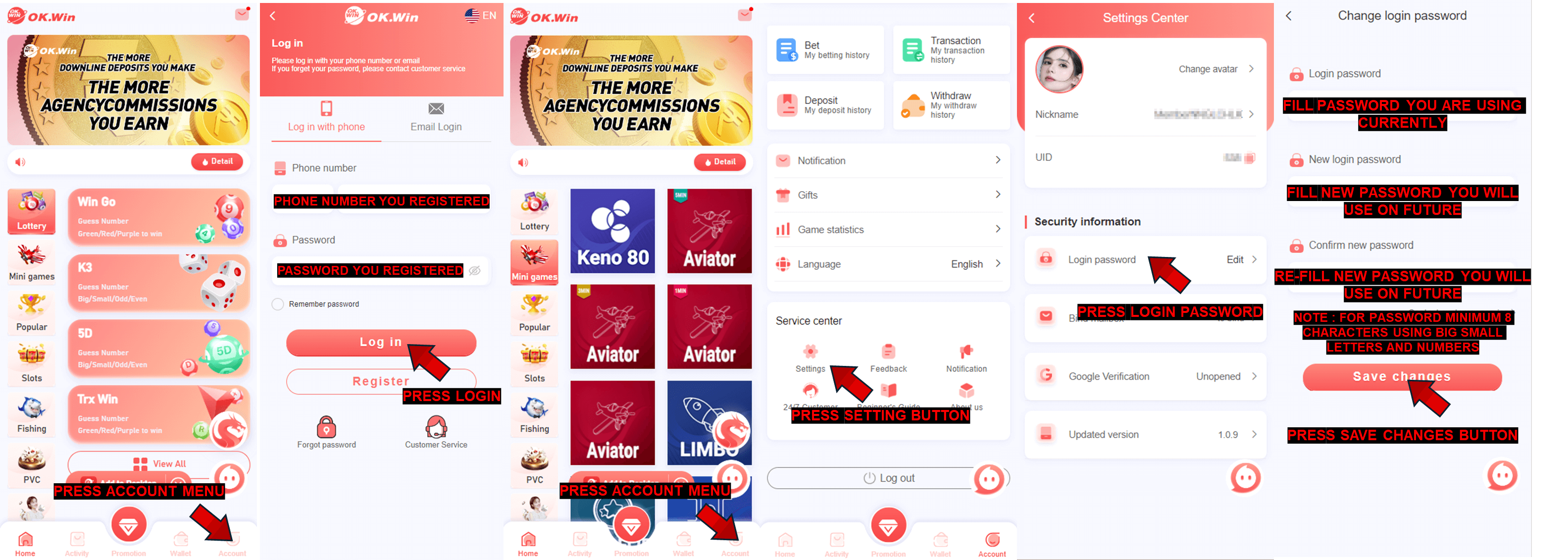 /support/okwin How To Change Login Withdraw Password.png